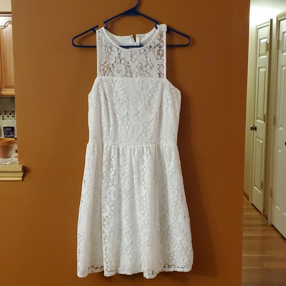 White dress